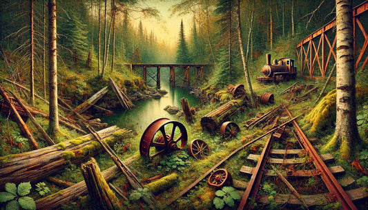 Logging and Mining History in the Boundary Waters Canoe Area Wilderness - True North Map Co