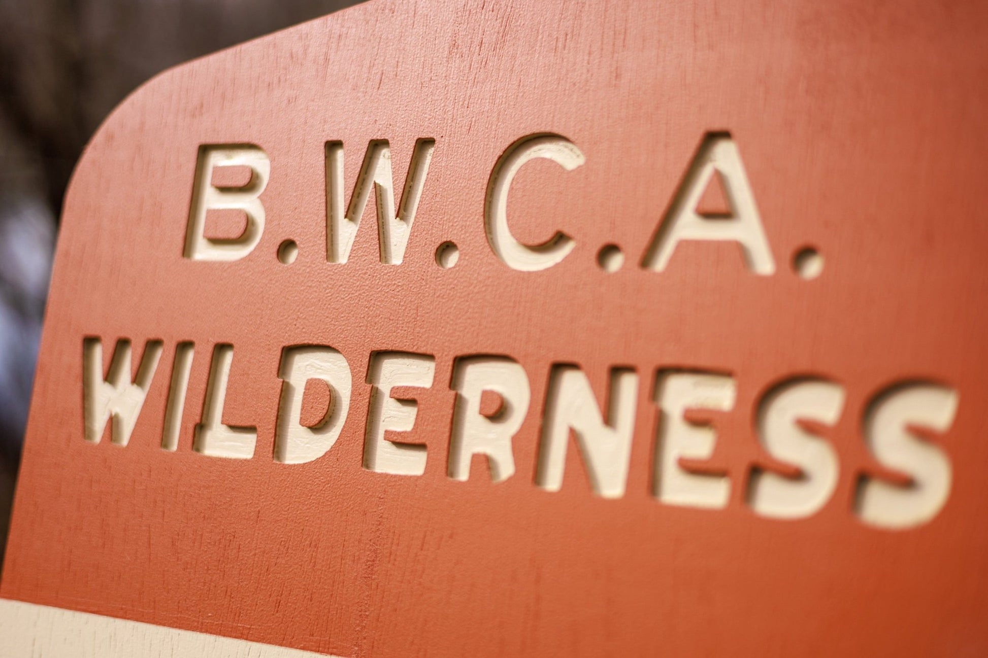BWCA Wilderness - Superior National Forest Replica Sign - True North Map Co
