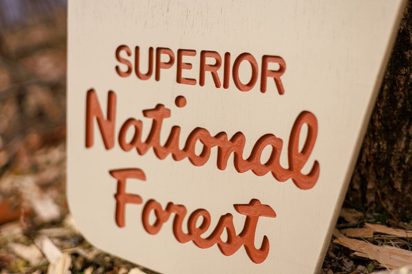 BWCA Wilderness - Superior National Forest Replica Sign - True North Map Co