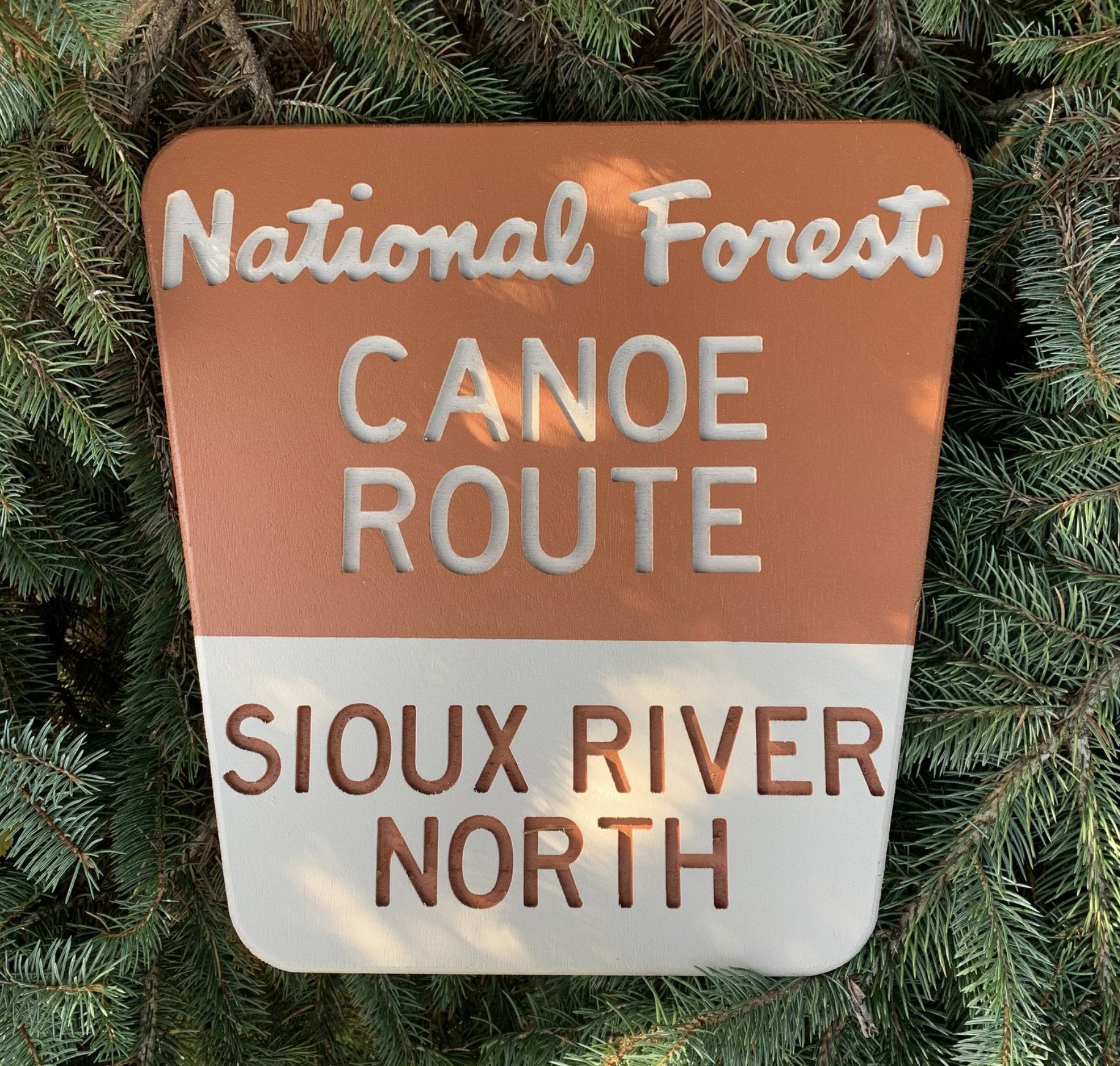 National Forest Access Sign Replicas (Customizable) - True North Map Co