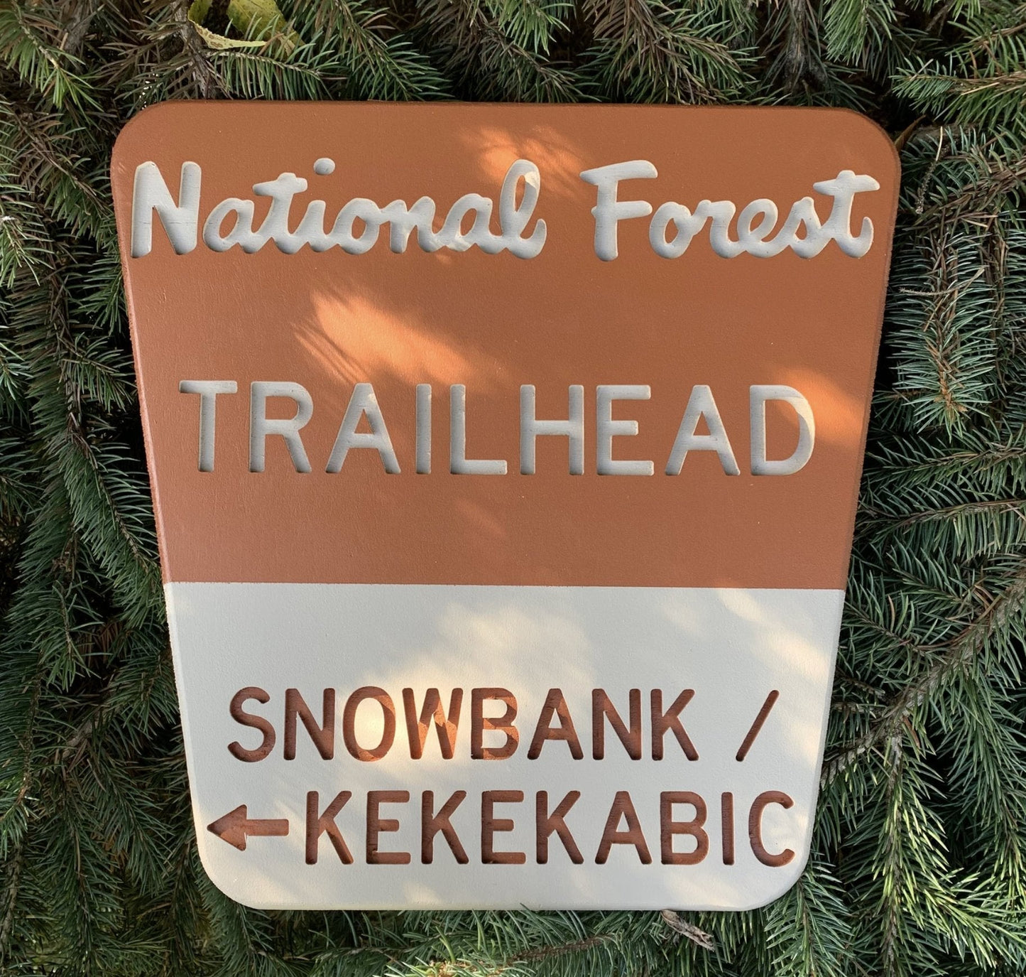 National Forest Access Sign Replicas (Customizable) - True North Map Co