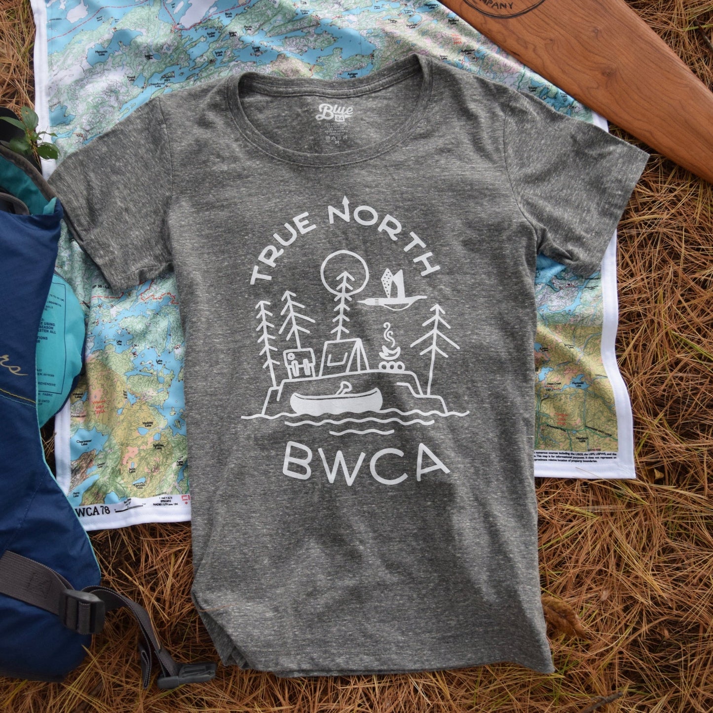 True North Northwoods T-Shirt - Womens - True North Map Co