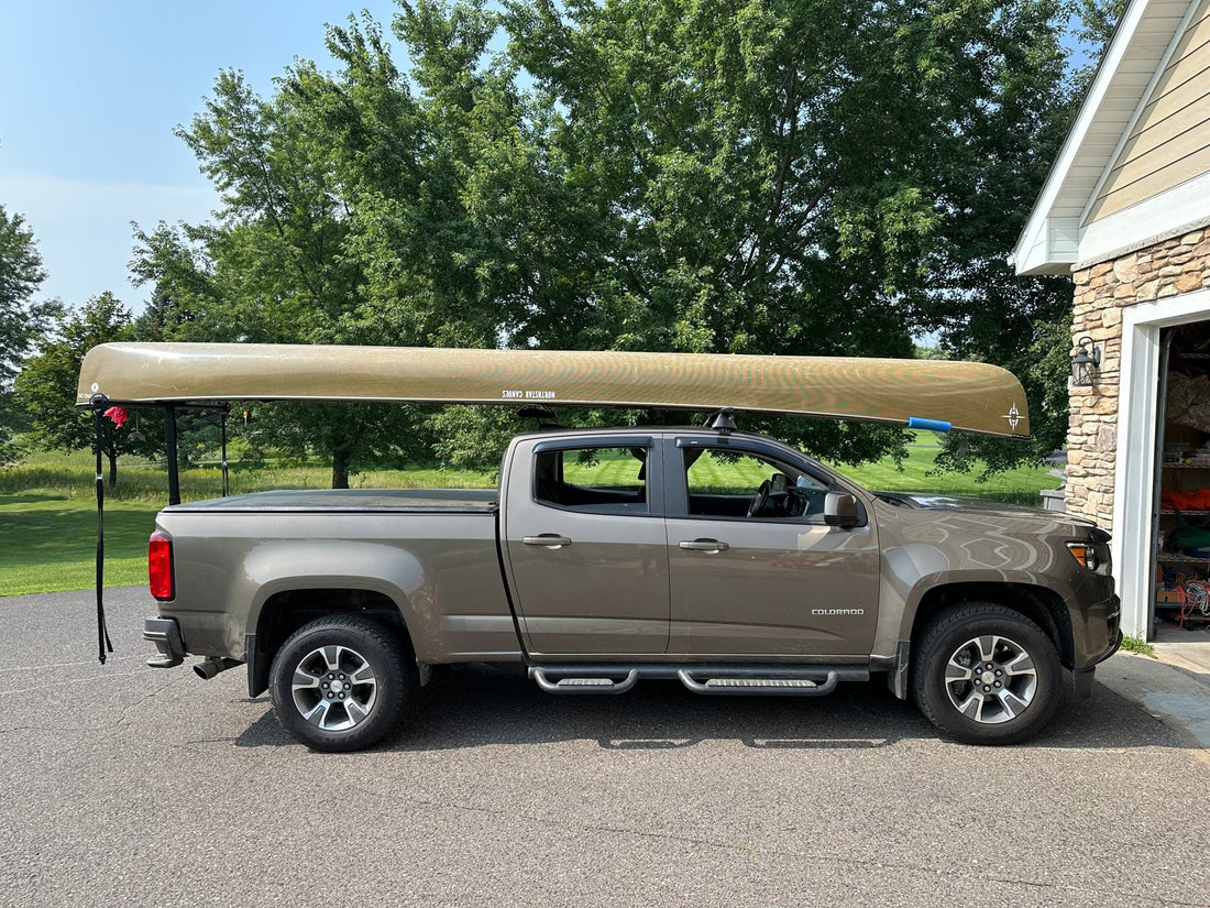 How to Properly Load a Canoe onto Your Vehicle - True North Map Co