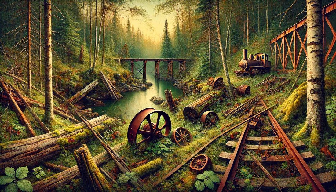 Logging and Mining History in the Boundary Waters Canoe Area Wilderness - True North Map Co