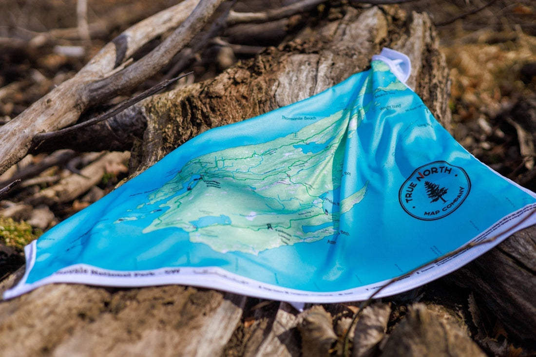 Why Durable Maps Matter in Wet, Humid, or Dusty National Parks - True North Map Co