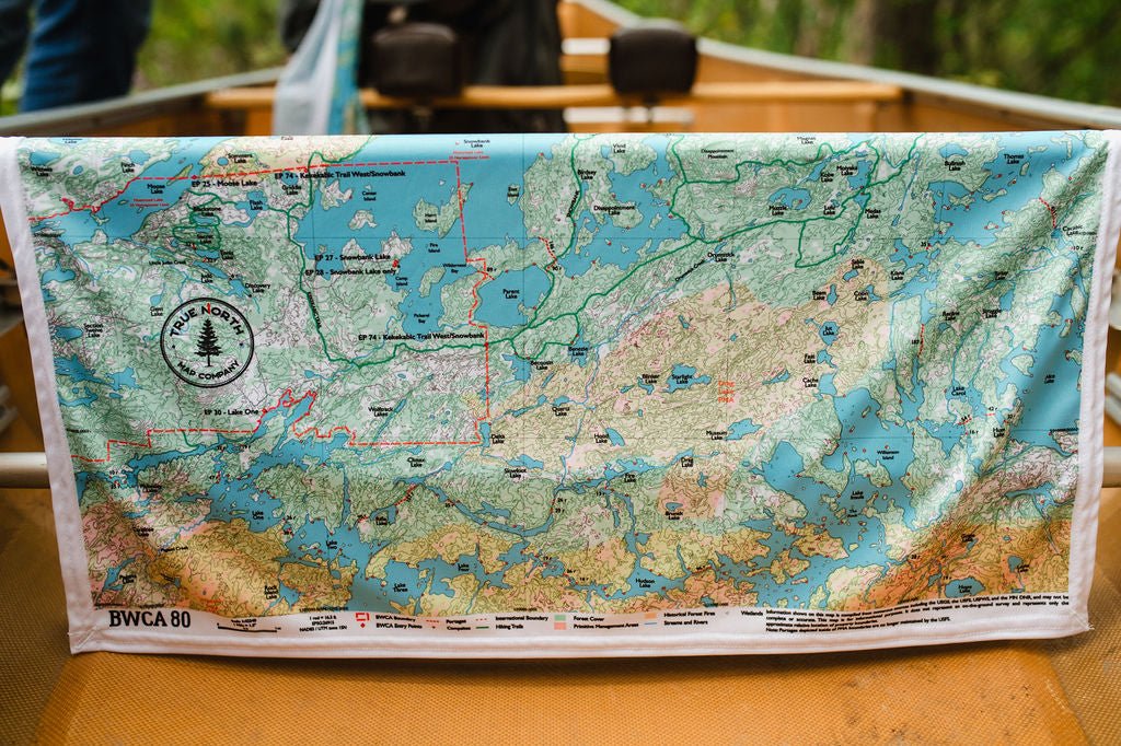 BWCA Canoe Maps - True North Map Co