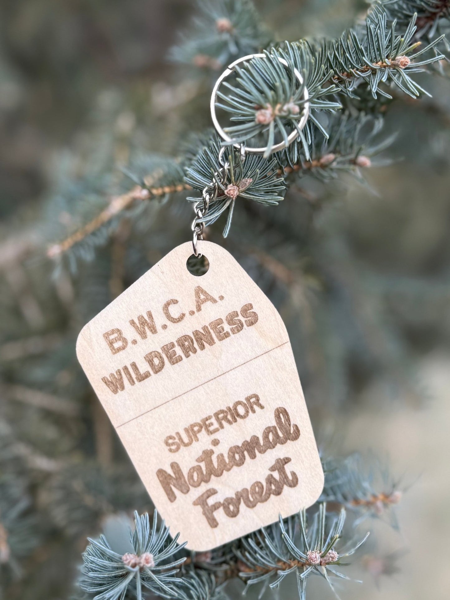 Boundary Waters Keychains - True North Map Co
