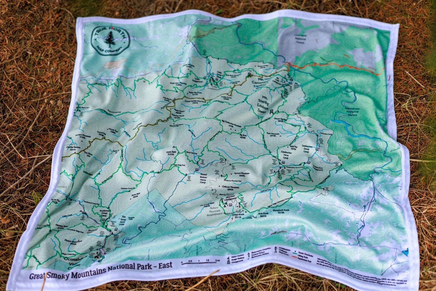 Great Smoky Mountains National Park - True North Map Co