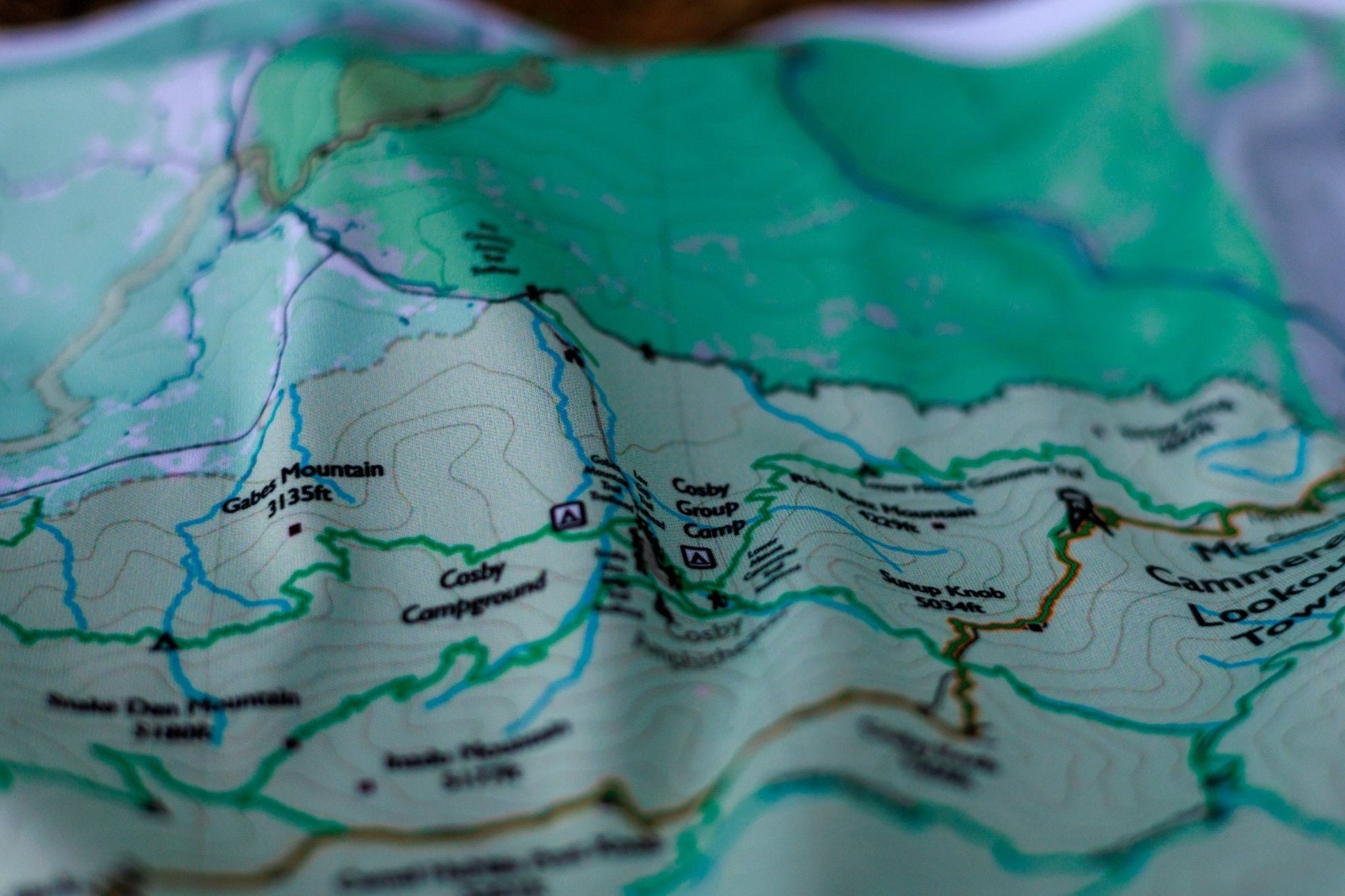 Great Smoky Mountains National Park - True North Map Co