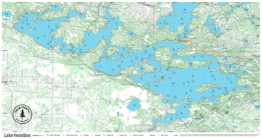 Lake Vermillion - True North Map Co