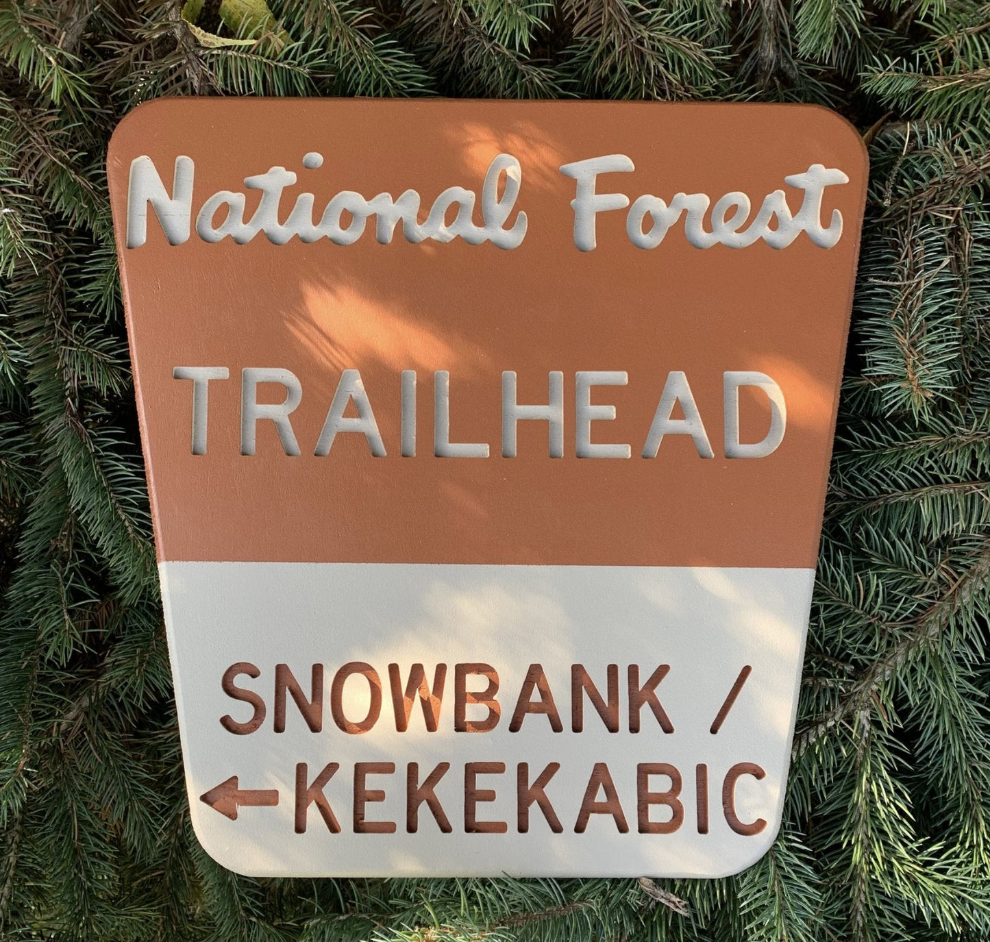 National Forest Access Sign Replicas (Customizable) - True North Map Co