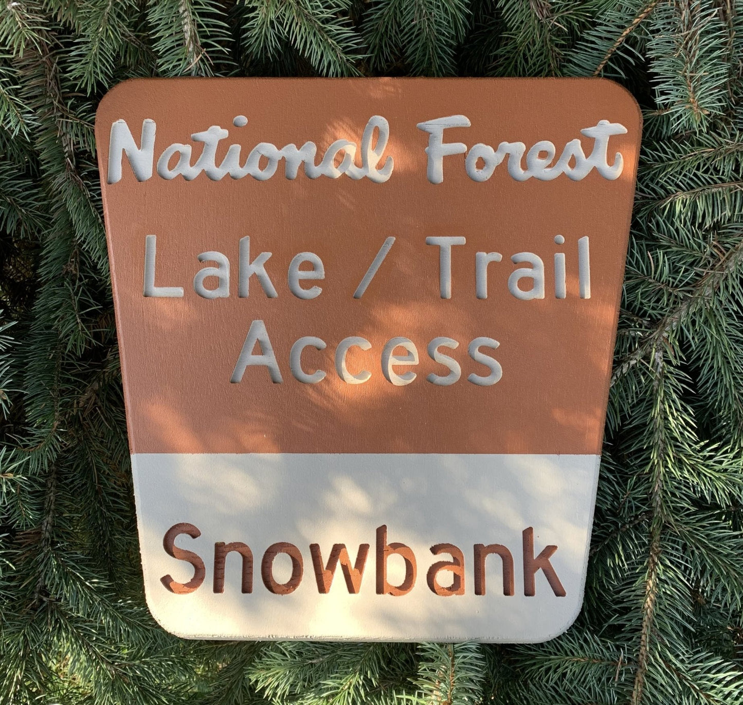 National Forest Access Sign Replicas (Customizable) - True North Map Co