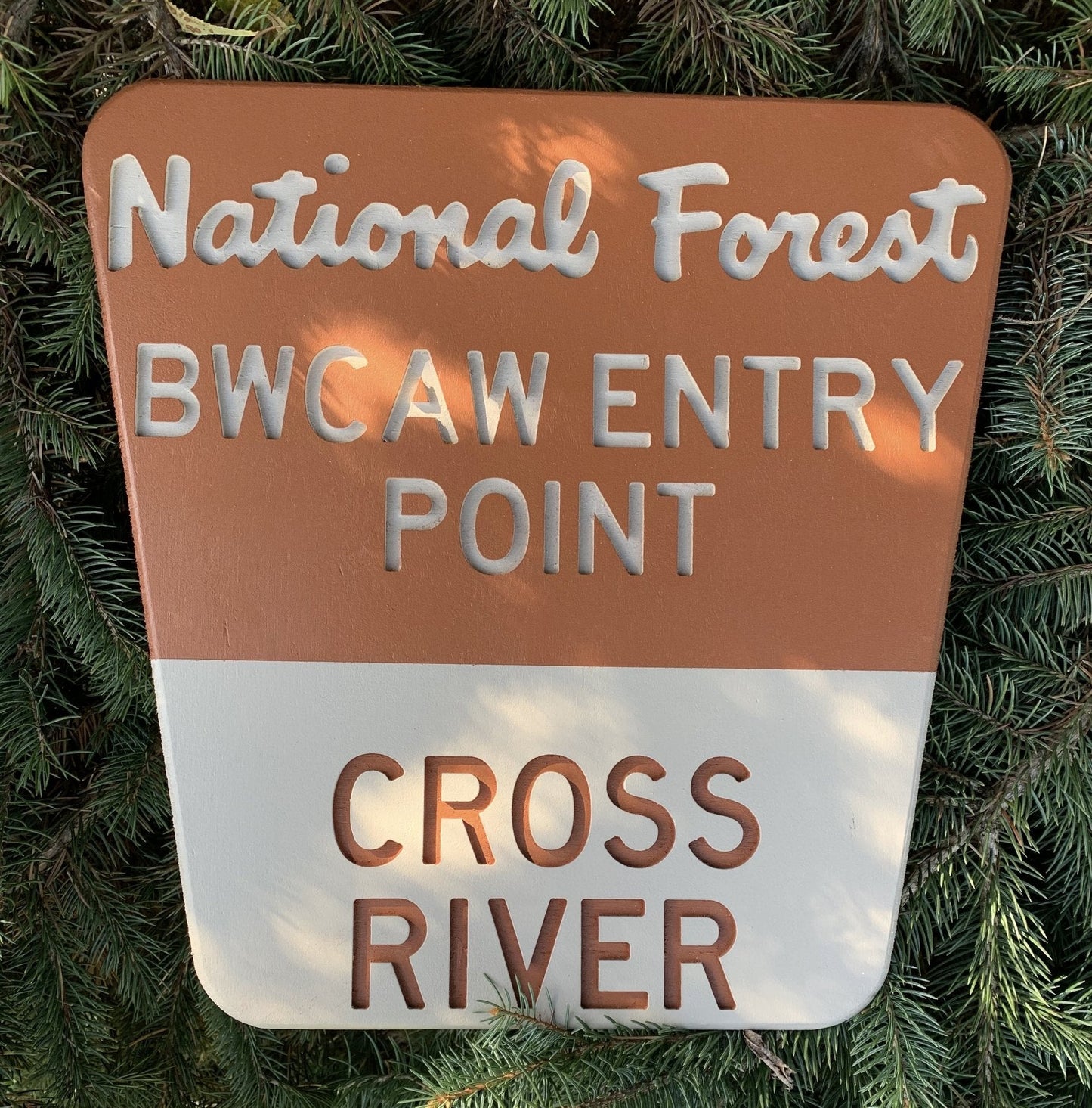 National Forest Access Sign Replicas (Customizable) - True North Map Co