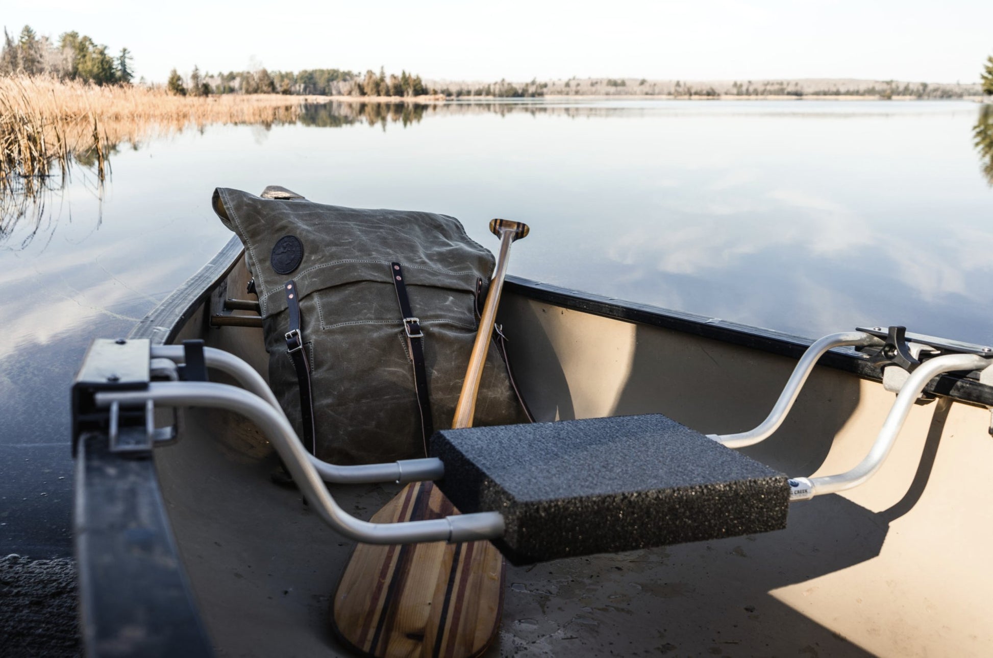 Spring Creek - Drop - In Canoe Center Seat - True North Map Co